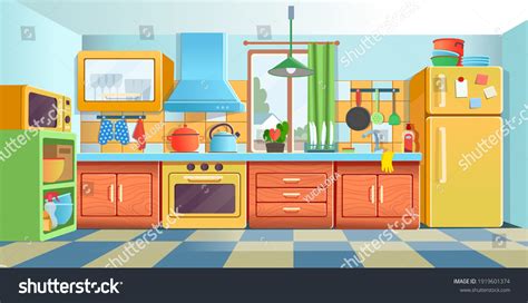 Animated Kitchen Background