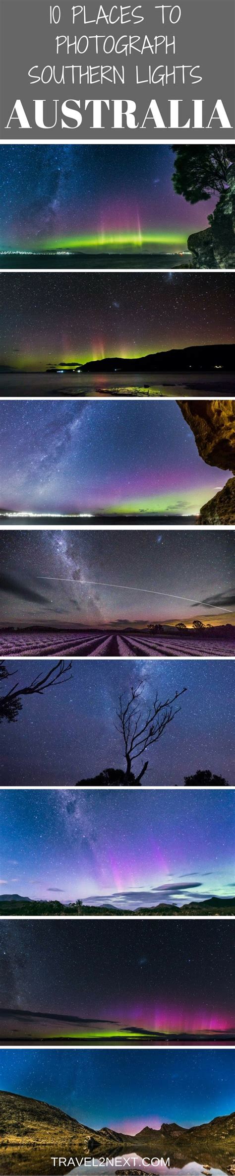 Southern Lights Tasmania: Aurora Australis | Oceania travel, Australia travel guide, New zealand ...