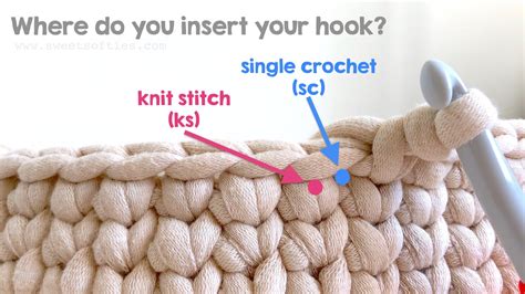 How to Crochet the Knit Stitch [Written, Photo, & Video Tutorial ...