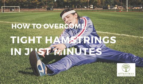 Alleviate Hamstring Tightness in Just Minutes | Effortless Superhuman