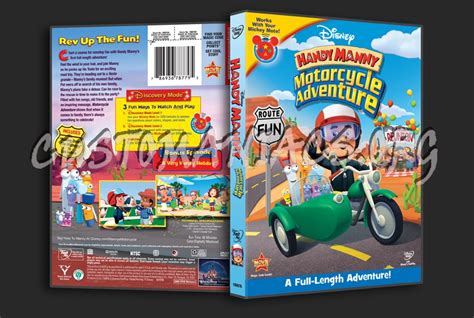 Handy Manny Motorcycle Adventure dvd cover - DVD Covers & Labels by Customaniacs, id: 169259 ...