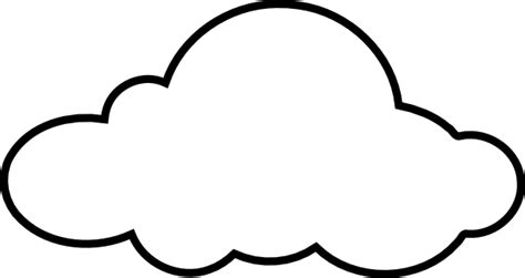 PNG ابر کارتونی - ابر خالی برای نوشته - PNG Cloud Icon – دانلود رایگان