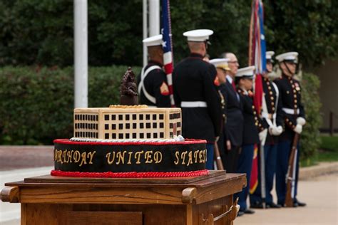 DVIDS - Images - 240th Marine Corps Birthday Cake Cutting Ceremony ...