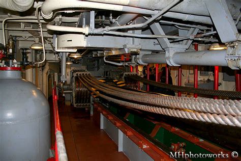 USS Hornet (CV-12) Aircraft Carrier catapult system - a photo on Flickriver