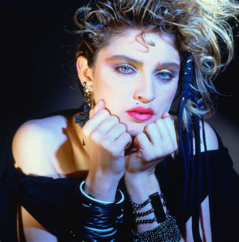 Make Up Trend Jaren 80 - Make-Up Trends | Madonna 80er, Madonna, New wave