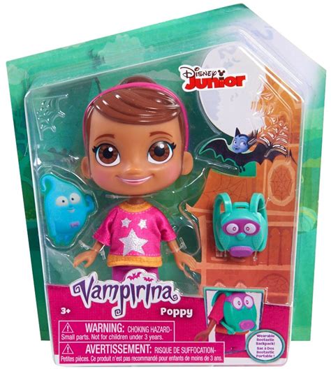 Disney Junior Vampirina Poppy Figure Damaged Package Just Play - ToyWiz