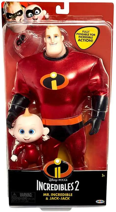 Disney Pixar Incredibles 2 Mr. Incredible Jack-Jack 12 Doll Jakks ...