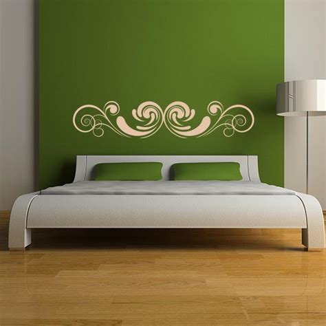 Ornate Headboard Wall Decal – Wall Decal World