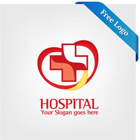 Free vector heart care hospital logo Vectors graphic art designs in editable .ai .eps .svg ...