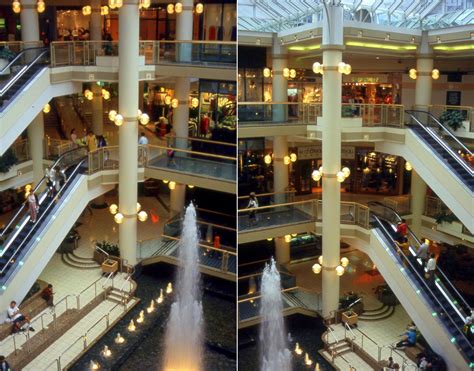 CF Pacific Centre mall once had a massive atrium with a waterfall (PHOTOS) | Urbanized