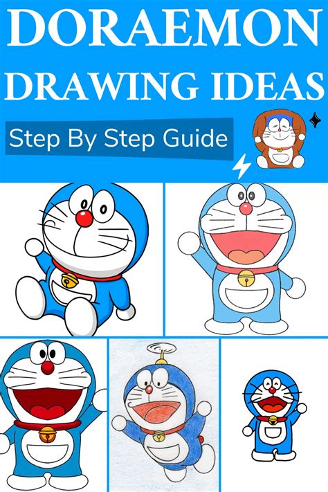 12 Doraemon Drawing Ideas - How To Draw Doraemon - DIYnCrafty