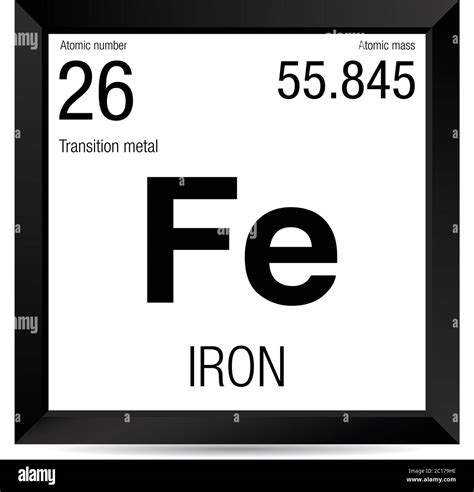 Periodic table Black and White Stock Photos & Images - Alamy