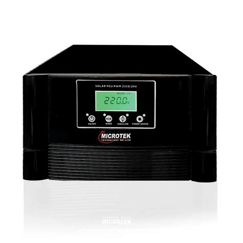 2.2KVA Off Grid Microtek Solar PWM PCU 2550/24V at Rs 15470 in Chennai | ID: 25978634530