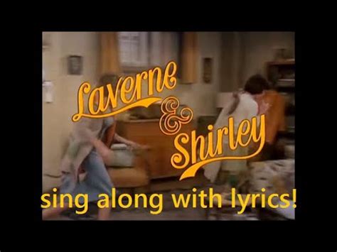 Laverne & Shirley theme song - lyrics on screen - YouTube