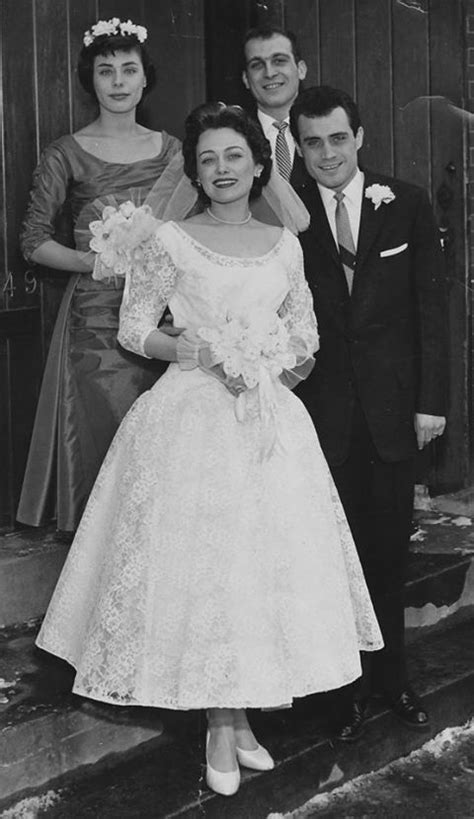 Vintage Hollywood Wedding Photo