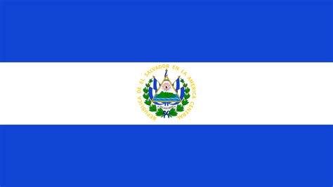 Flat Illustration of El Salvador flag 8732591 Vector Art at Vecteezy