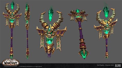 The Art of World of Warcraft: Shadowlands - 100+ Concept Art