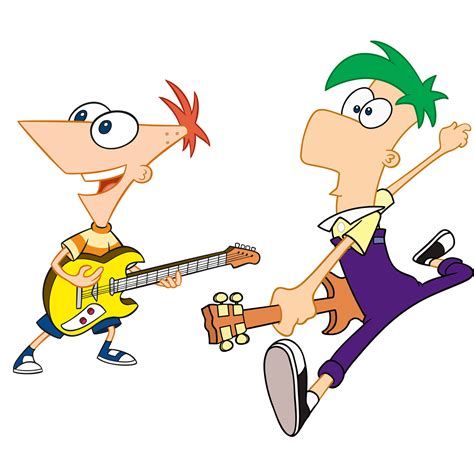 Cartoon Characters: + Phineas y Ferb