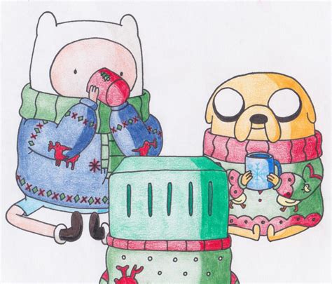 Adventure Time Christmas by sophiemai on DeviantArt