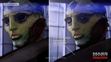 Mass Effect Legendary Edition comparison video shows off impressive visual improvements