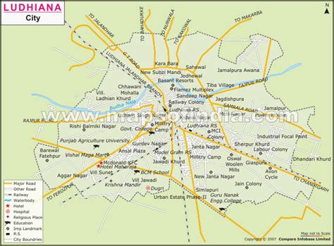 Ludhiana Map