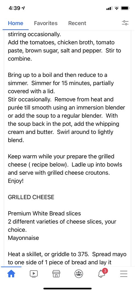 Grilled Cheese Recipes, Tomato Paste, Chicken Broth, Puree, Whipped Cream, Soups, Swirl, Soup