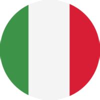 Italy Circle Flag PNGs for Free Download