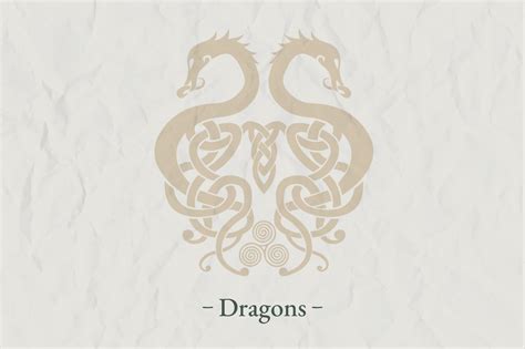 Norse Dragon Symbol