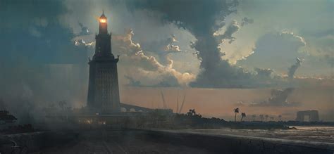 Lighthouse of Alexandria [Artist's Impression] (Illustration) - World ...