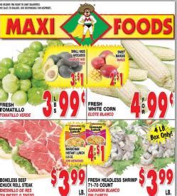 Maxi Foods Weekly Ad & Flyer Specials