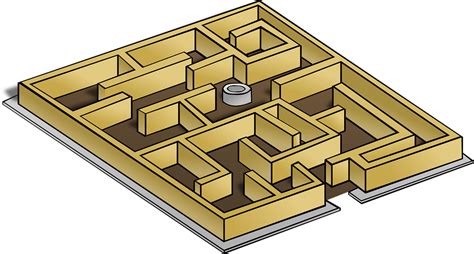 Maze Game Lost · Free vector graphic on Pixabay