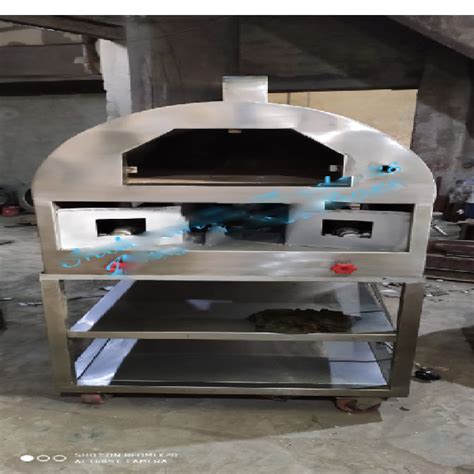 Wood fired with gas pizza oven in Delhi - InderSingh Tandoors