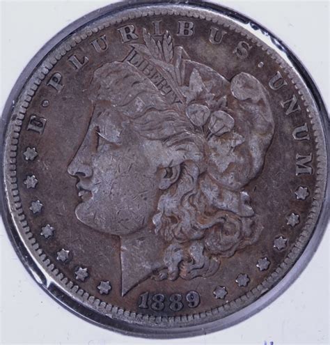 1889-CC $1 Morgan Silver Dollar - VF