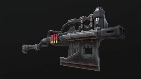 Axe ShotGun - 3D model by Maxmalow [3fd3285] - Sketchfab