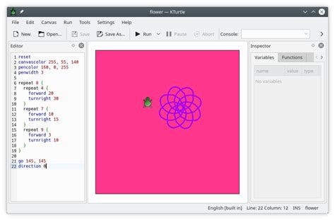 KTurtle - Aplicaciones de KDE