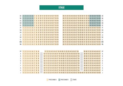 Westlands seating plan