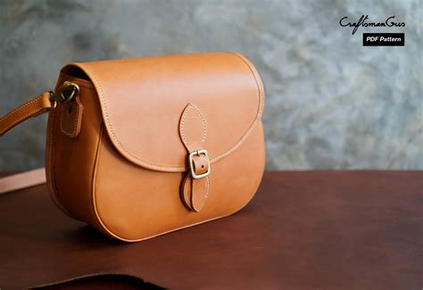 Saddle Bag Pattern – Leather Bag Pattern