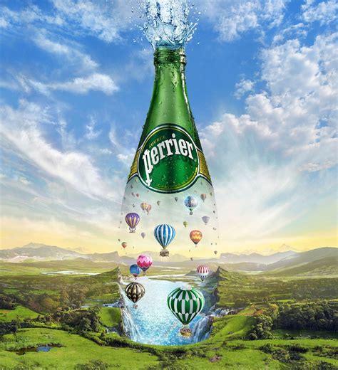 Perrier-Extraordinaire Creative Poster Design, Ads Creative, Creative Posters, Creative ...