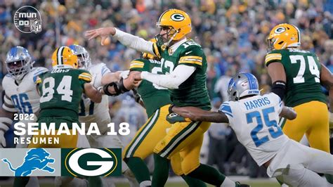 Lions vs Packers | Highlights semana 18