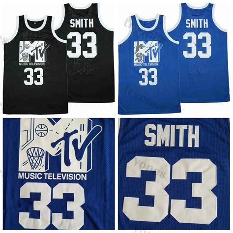 Mens Will Smith #33 Kentucky Basketball Uniforms Black Music Television ...