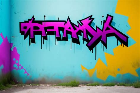 Premium AI Image | Graffiti Art Wall Painting Freedom to Feel Free ...