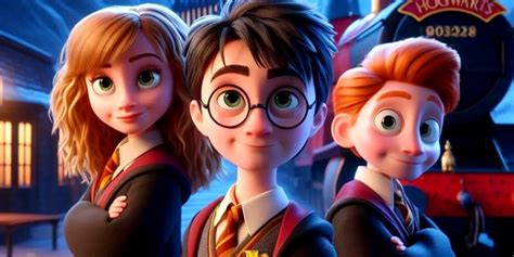 Harry Potter Pixar-Style Movie Posters Make Hogwarts Even More Charming-TGN