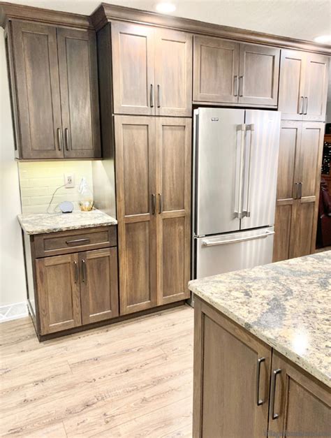 Hickory Koch Classic Cabinetry in the warm #gray "Stone" #stain ...