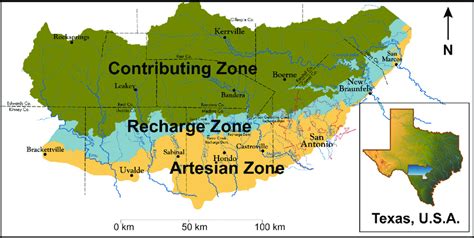 Edwards Aquifer Recharge Zone Map - Living Room Design 2020