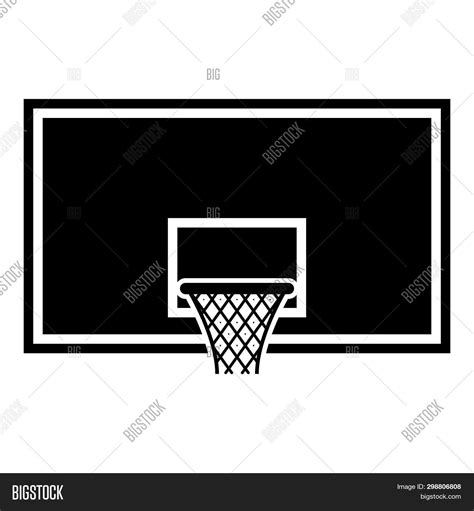 Basketball Backboard Vector & Photo (Free Trial) | Bigstock