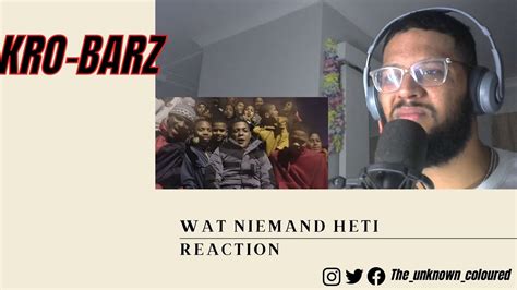 KRO-Barz - Wat Niemand Heti (Music Video Reaction) - YouTube