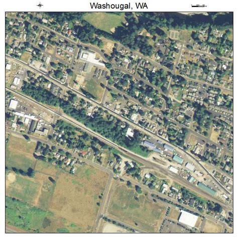 Aerial Photography Map of Washougal, WA Washington