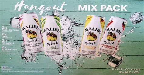 Malibu Is Now Making Sparkling Cocktails In Cans