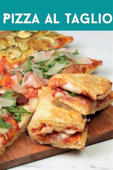 Pizza Al Taglio Recipe -Italian Street Food | Fuzz and Buzz