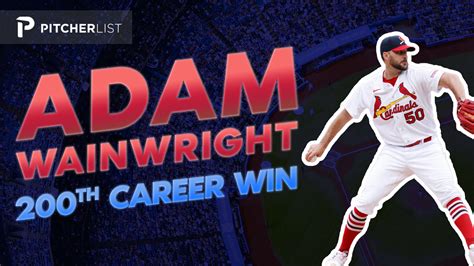 Adam Wainwright Tribute - Watching The Full Start of His 200th Win ...